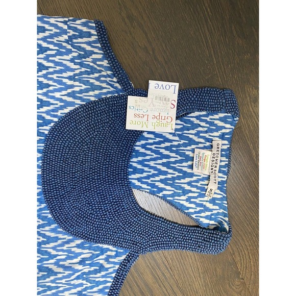 NWT~Gretchen Scott Designs Zulu Beaded Summer Dress~S - Picture 7 of 8